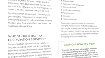 Everything You Need to Know About Tax Preparation