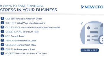 9 Ways to Ease Financial Stress in Your Business Social Post