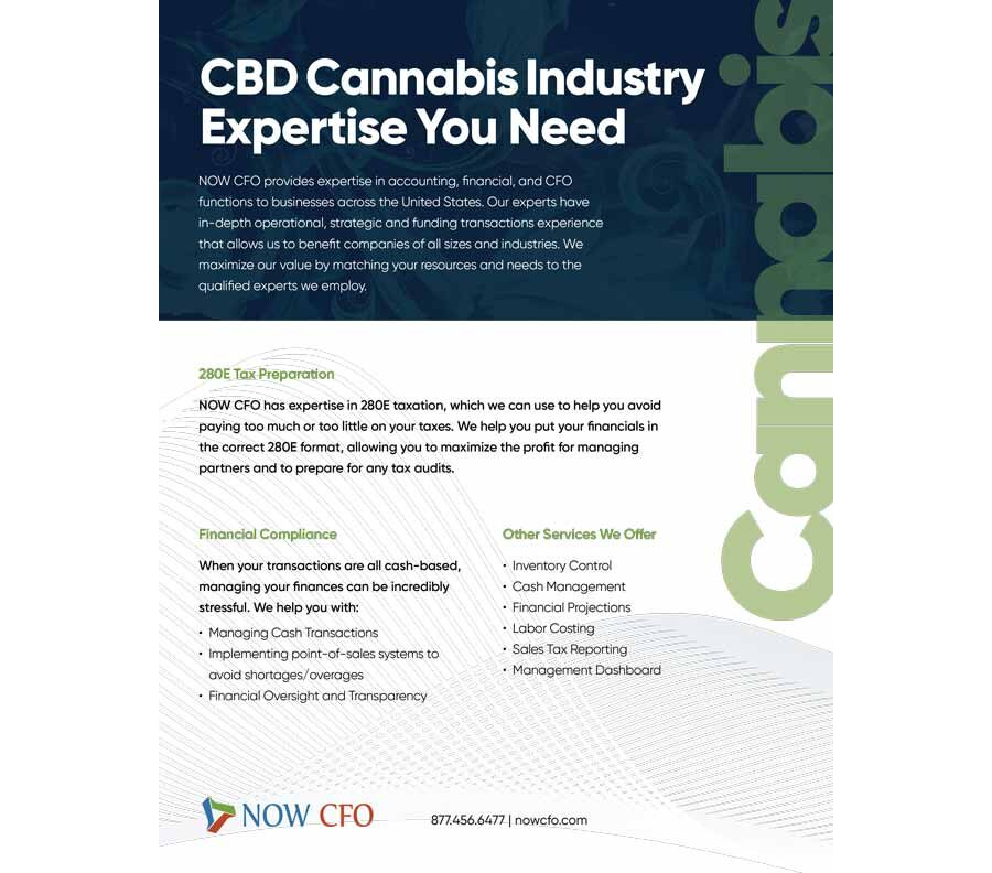 Cannabis Industry One Sheet