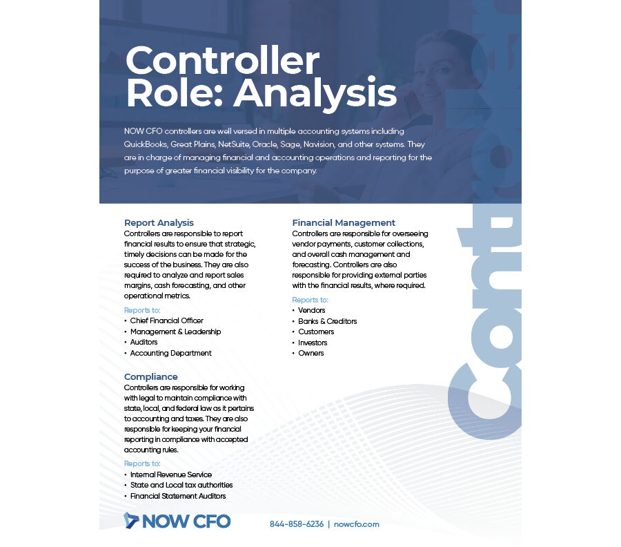 Controller Services One Sheet