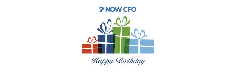 Happy Birthday from NOW CFO